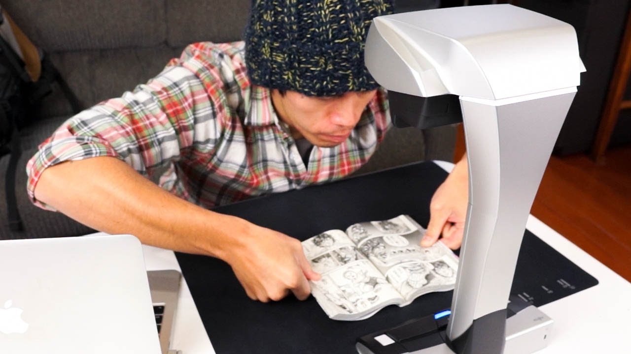 漫画自炊には不向き？ScanSnap SV600の自炊検証