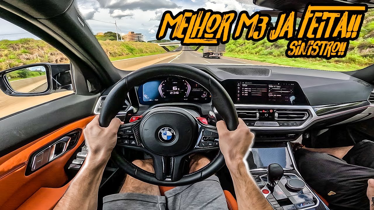 BMW M3 G80 ACELERANDO TUDO NA ESTRADA!!🔥🚀