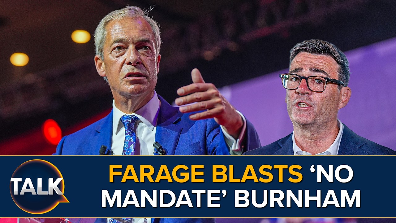 Farage SLAMS 'No Mandate' Burnham & Demands Election NOW | Full CPAC GB Speech