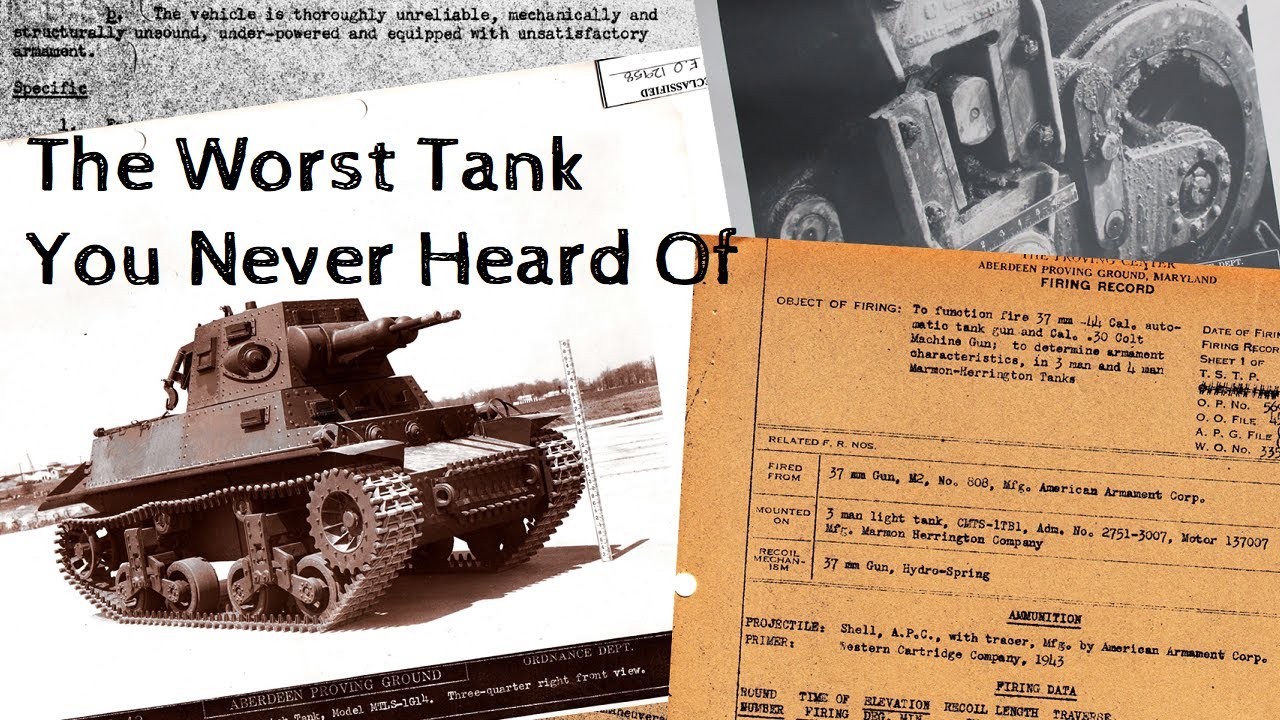 The Worst Tank You Never Heard Of