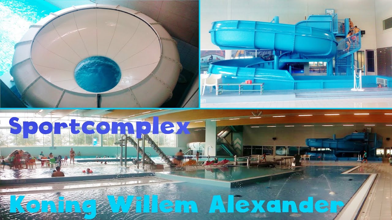 Zwembad Sportcomplex Willem Alexander - Hoofddorp - [Compilation / Overzicht /glijbanen]