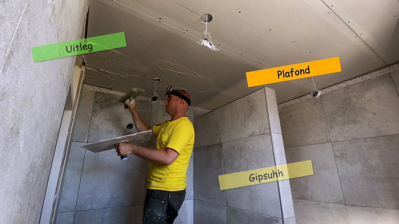 Plafond stukadoren