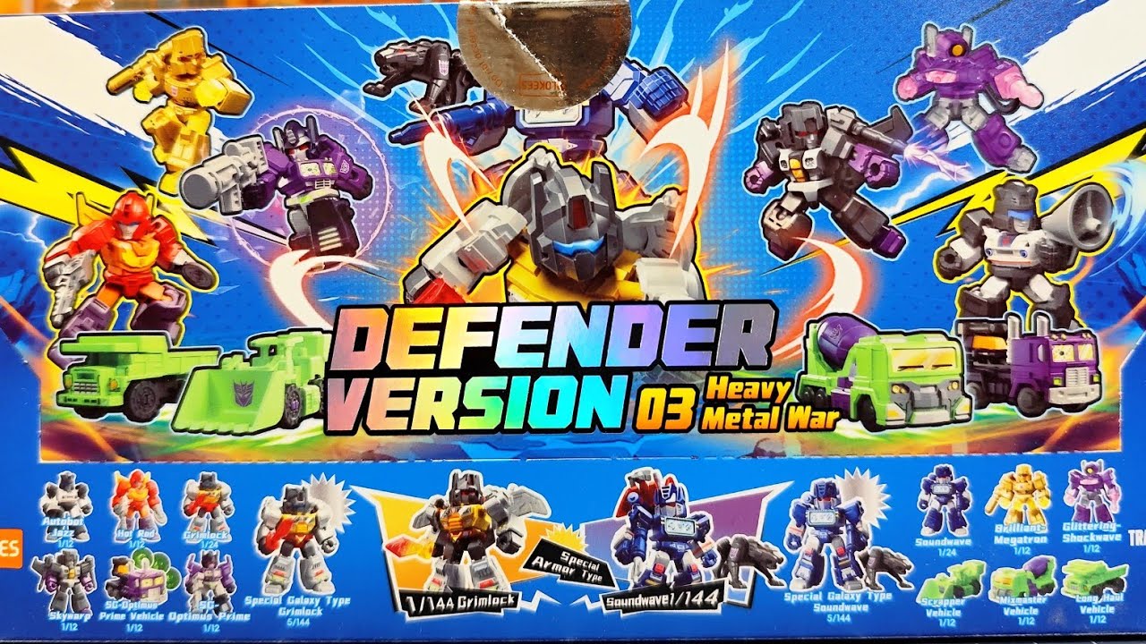FR : Blokees Transformers Defender Version 03 Heavy Metal War