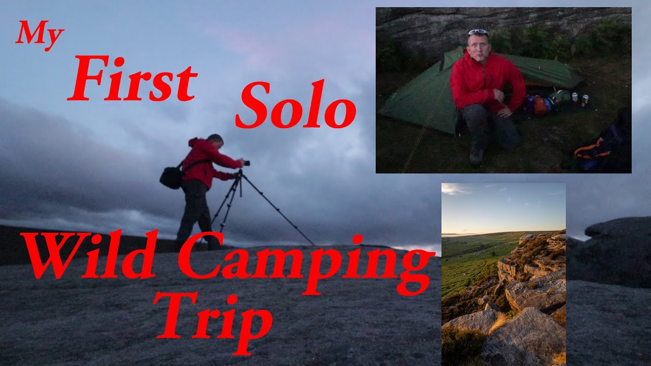First Solo Wild Camp & Landscape Photography Trip - Peak District - Canon EOS R