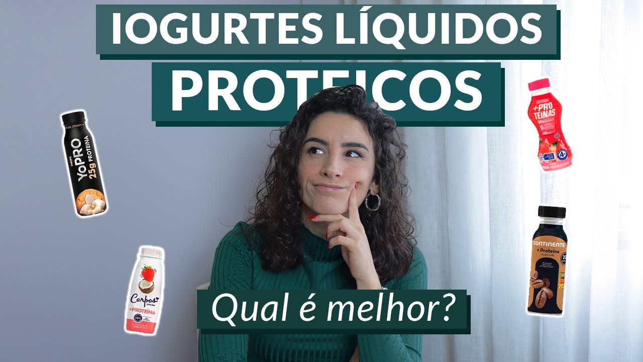 IOGURTES LÍQUIDOS PROTEICOS, QUAL É MELHOR? - Skyr, YoPro, Lindhals, Mercadona e muito mais