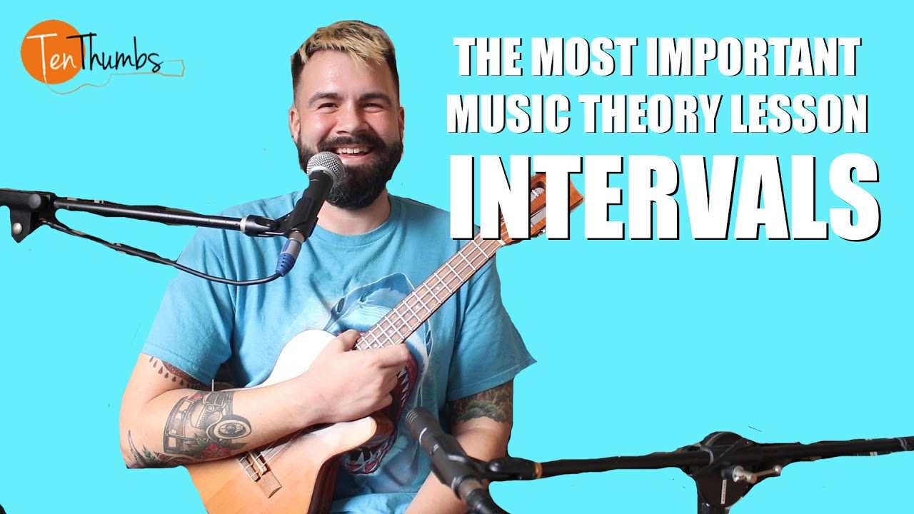 The Most Important Music Theory Lessons - Intervals - Ukulele Music Theory Tutorial