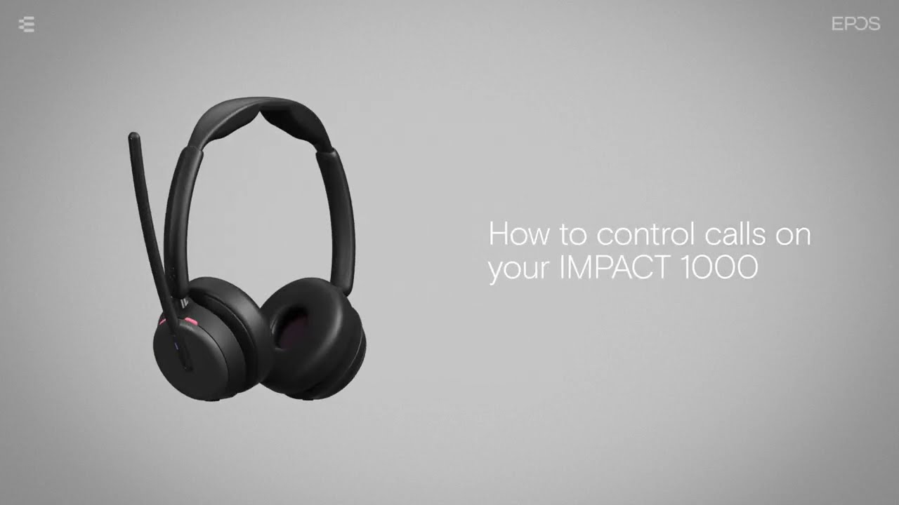 How to control calls on your IMPACT 1000