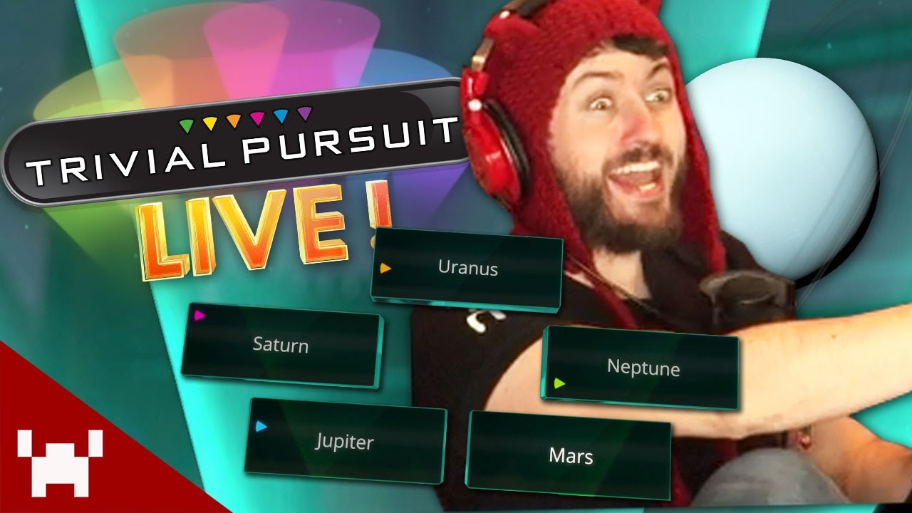 PLANET WITH THE MOST RINGS? (Trivial Pursuit Live PS4 w/ Ze, Chilled, GaLm, & Smarty)