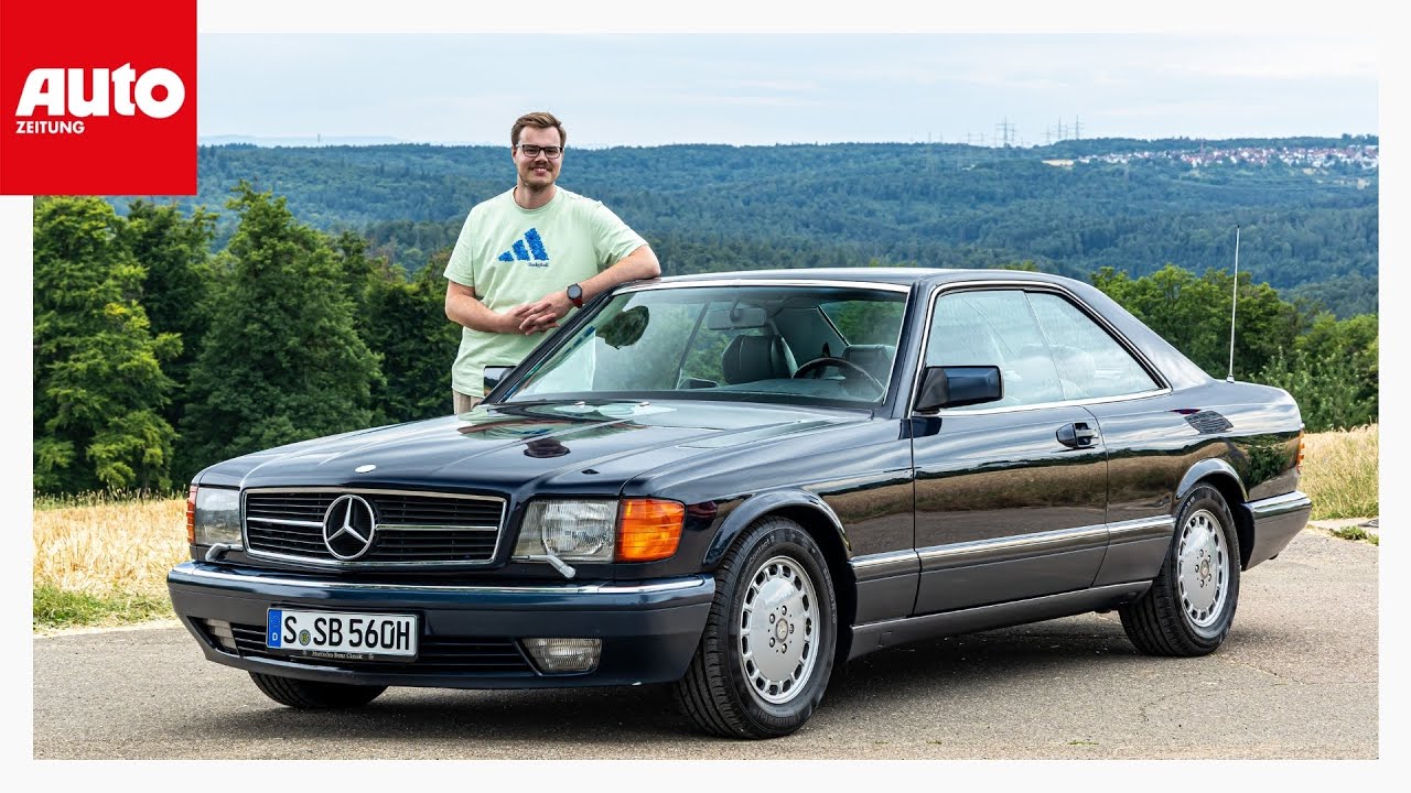 Mercedes 560 SEC: Unterwegs in Bruno Saccos Dienstcoupé | AUTO ZEITUNG
