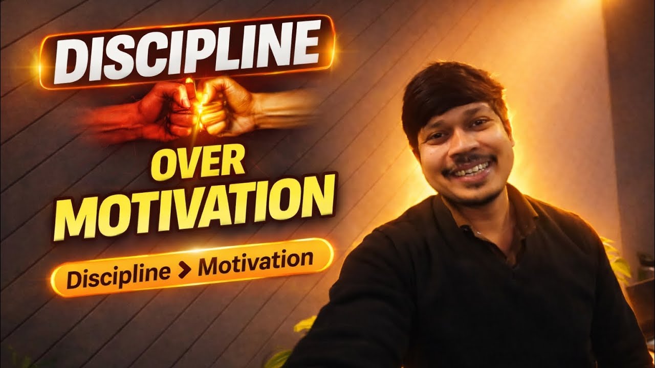 Discipline Over Motivation | Daily Vlog 04