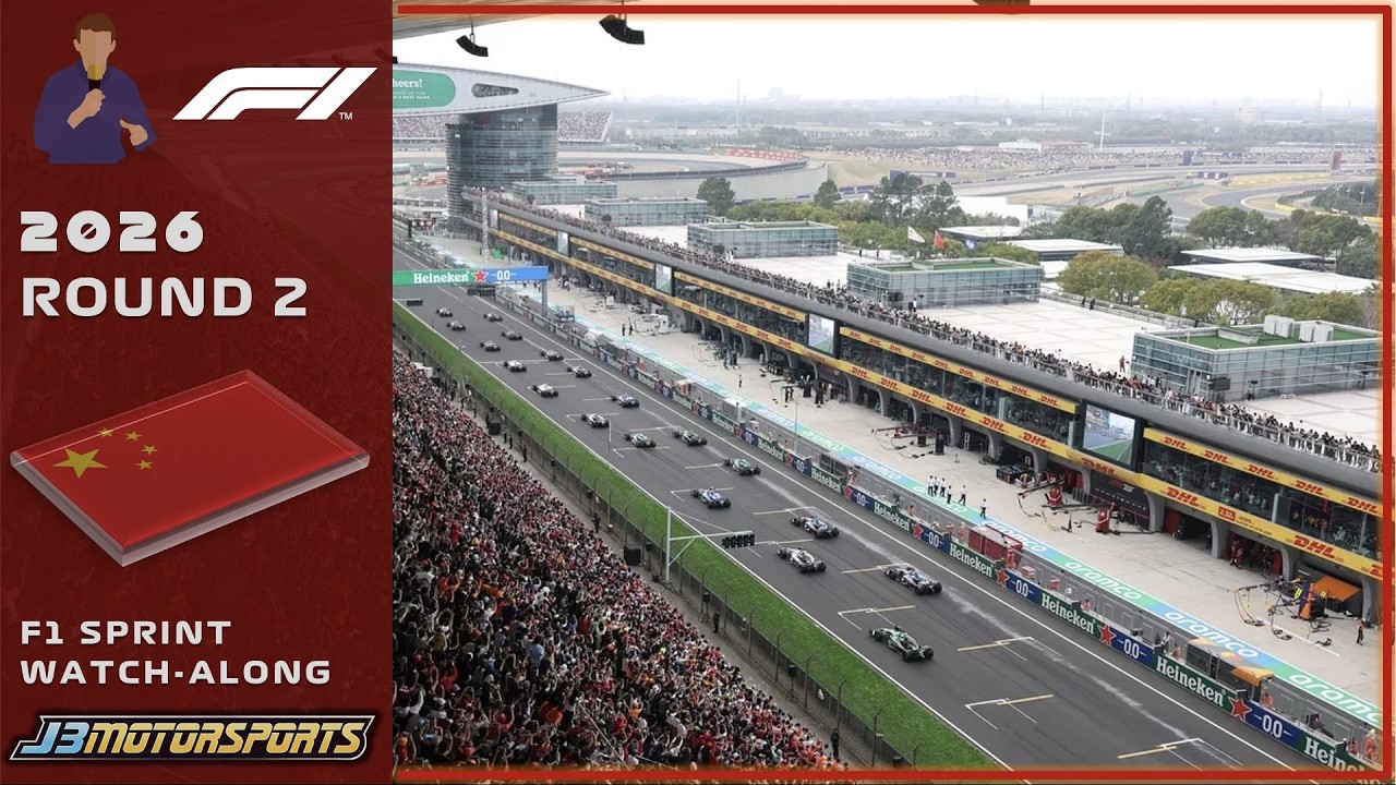 🔴 F1 | 2026 | Round 2 | #ChineseGP | JBMotorsports | F1 Sprint Watch-Along