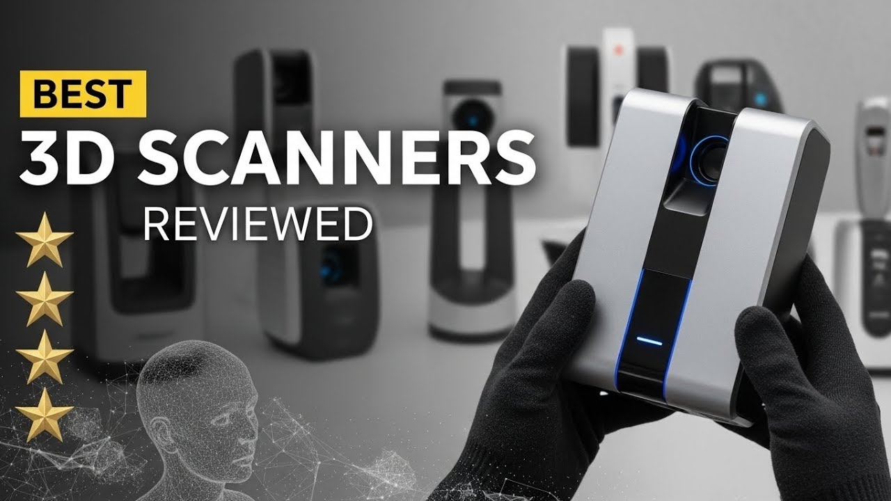 TOP 5 Best 3D Scanners Reviewed 2026 | Portable 3D scanners