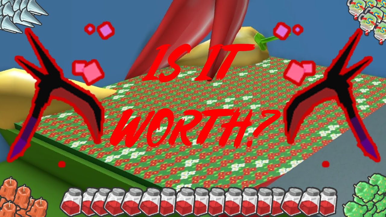 Is The DARK SCYTHE Really Worth It?! In Bee Swarm Simulator
