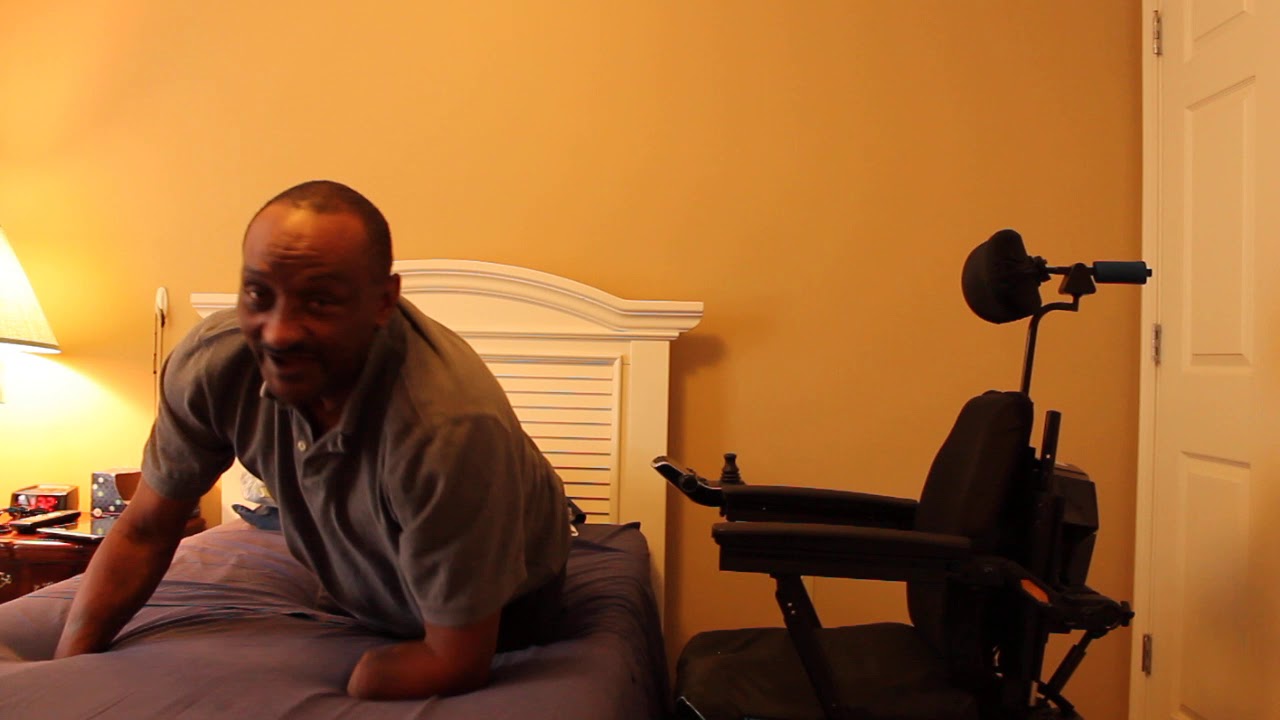 Life of a Quadruple Amputee - Bedroom Series pt.3 - Getting Out of Bed