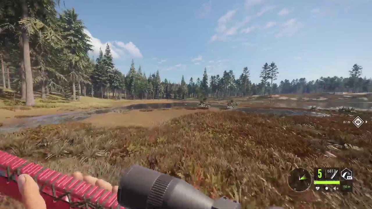 theHunter: Call of the wild Great One White tail grinding on Revontuli