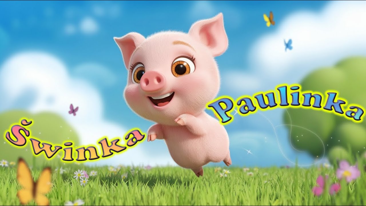ŚWINKA PAULINKA - TAŃCZĄCE URWISKI 🎶#swinkapaulinka #muzykadladzieci  #dladzieci #viralmusic 🎵