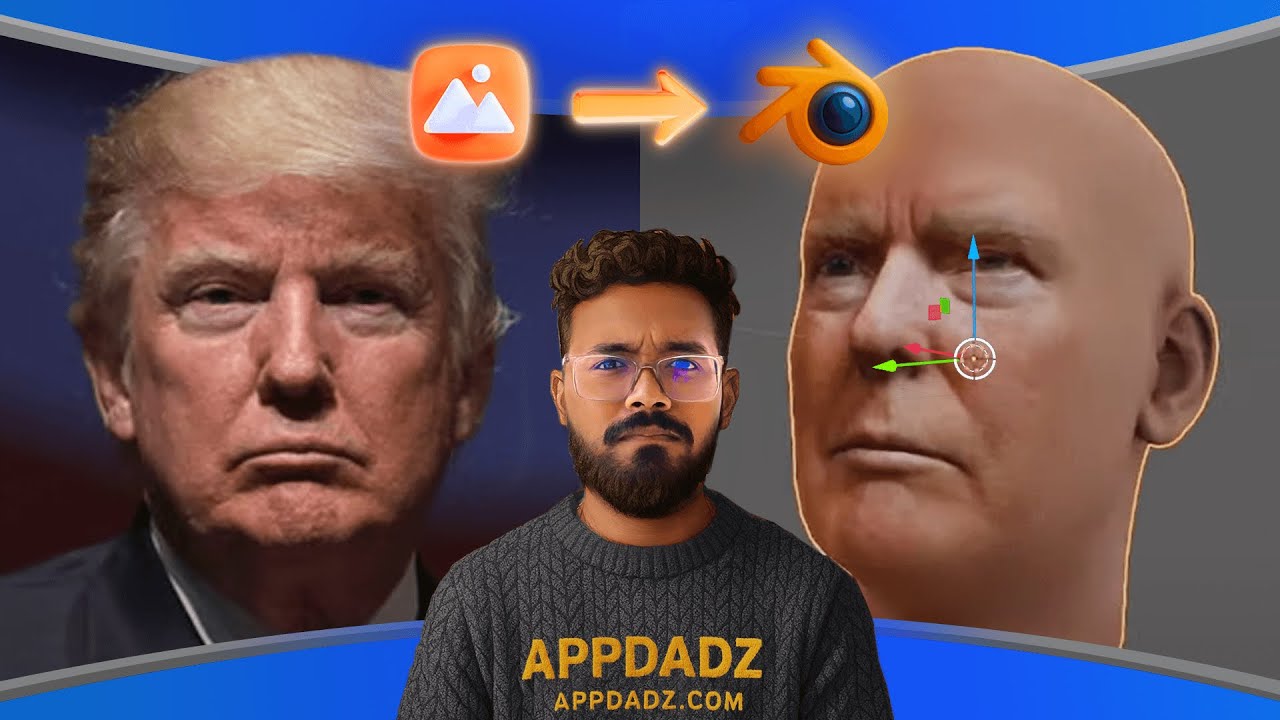 [Tutorial] How to create a 3D face with single image for free 2025 in Tamil | Orvix Studios