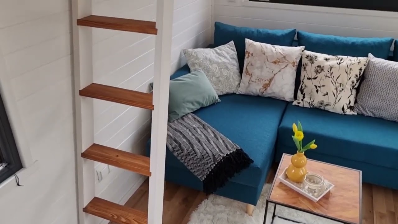 Tiny House Albatros, mobiles Wohnhaus auf Rädern