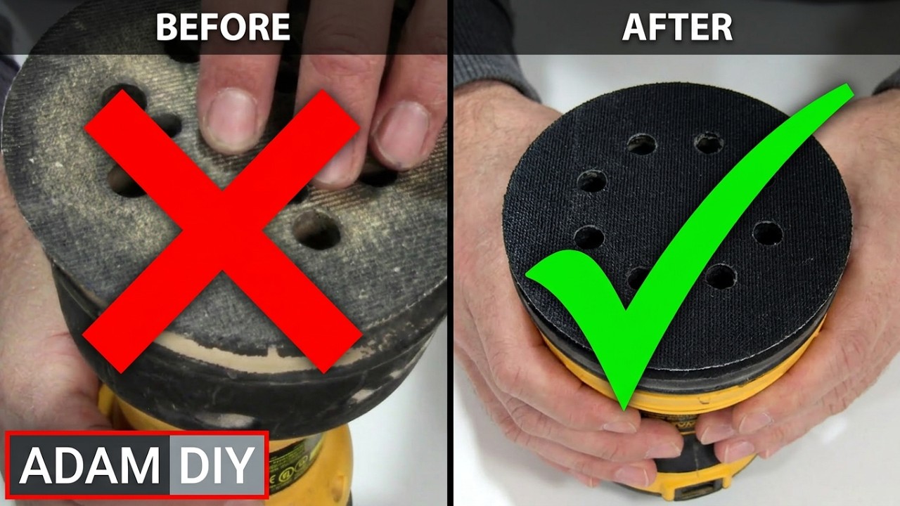 How to replace a pad DeWalt Orbital Disc Sander Repair DW4388