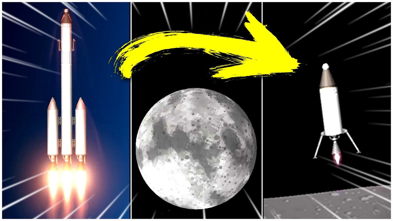 MISSÃO LUA: POUSANDO E VOLTANDO SEM MORRER | Spaceflight Simulator