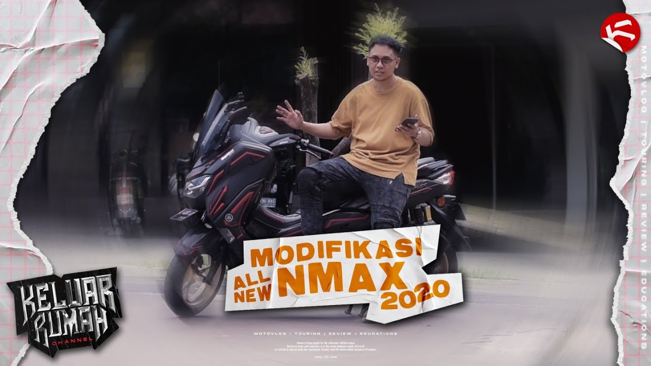IN-DEPTH REVIEW ALL NEW NMAX 2020 !! GANTENGIN BLACK ARJUNA !? PARTS MODIF MURAH TAPI GA MURAHAN