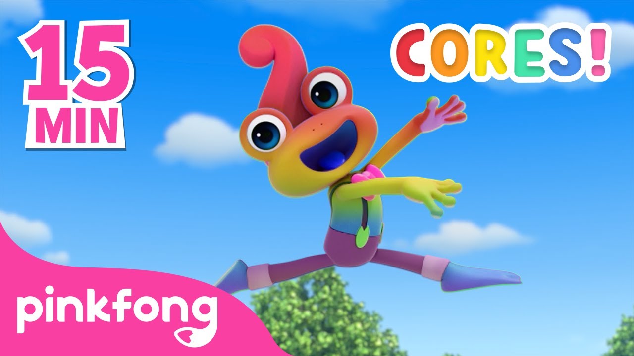 Aprenda as Cores com Frido | 15Min | As Cores | Pinkfong @Hogi