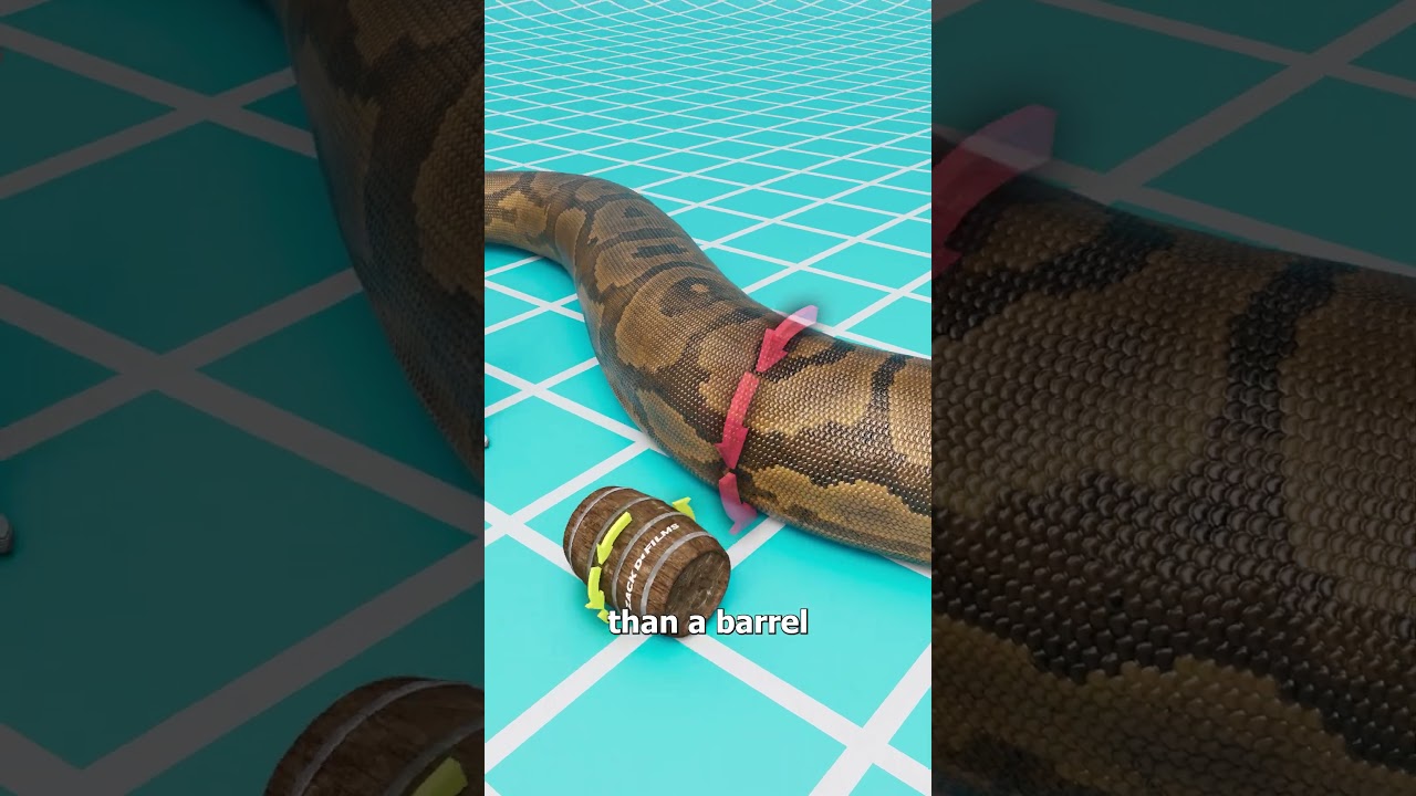 The Snake That Could Eat Crocodiles 😱