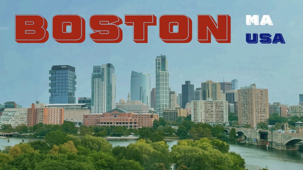 Boston, Massachusetts, USA 🇺🇸 | 4K Walking Tour | The Cradle of Liberty