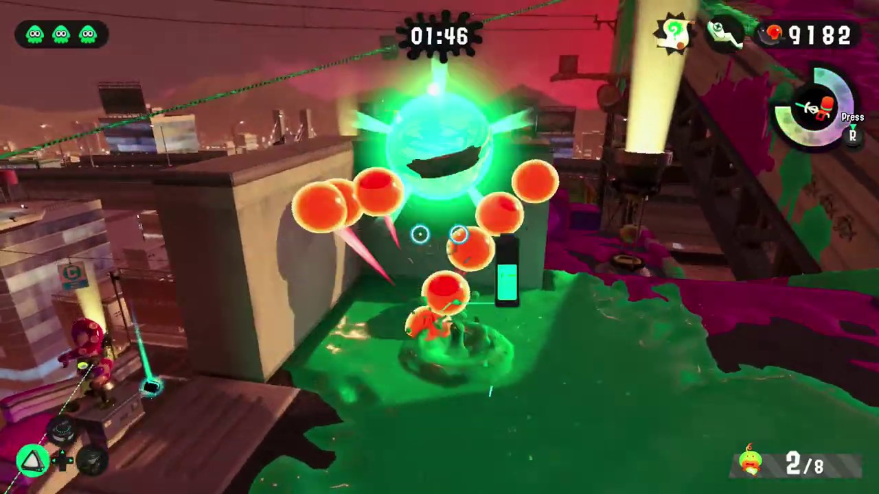 Splatoon 2 - Gameplay Walkthrough Octo Canyon - Sector 4 Level 21 (Octolings Ahoy!)