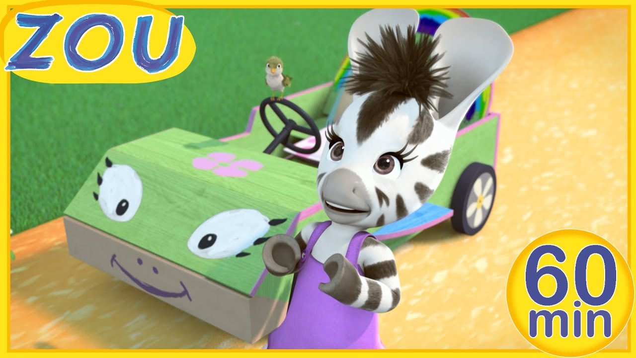¡NUEVOS EPISODIOS! Zou en español 🕶 MISIÓN ZOU 🔍 60 min RECOPILACIÓN | Dibujos animados