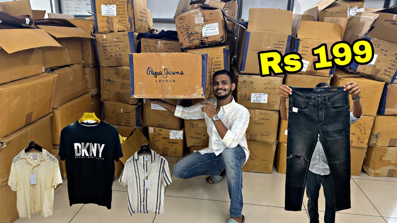 Wholesale n Retail Special 😱 ₹ 150/- से 100% Original Branded Clothes All New Summer Collection