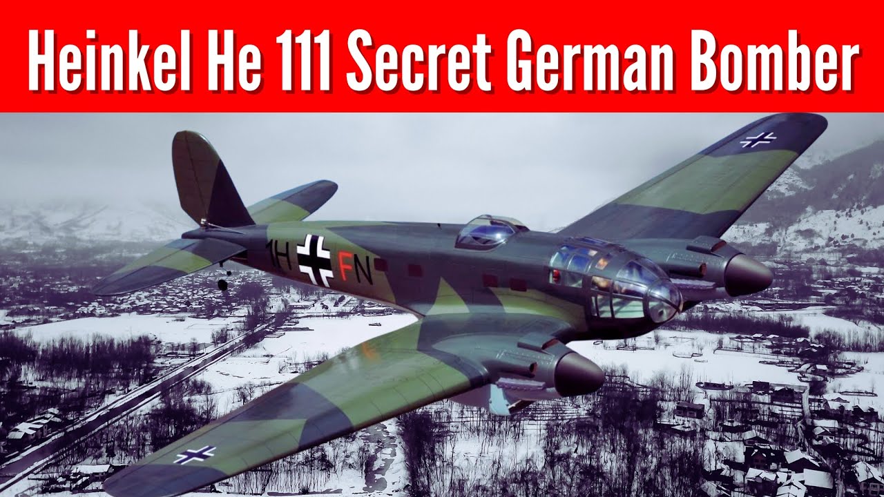 The Mysterious Nazi Medium Bomber and its Early WW2 Legacy | The Interesting Life Of The Heinkel 111