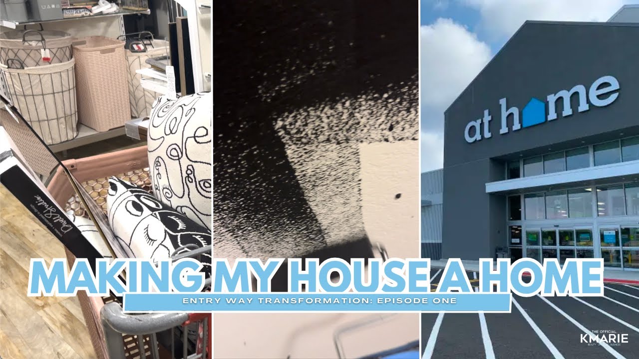 Home Decor | House to Home Series - Episode One: EntryWay Transformation