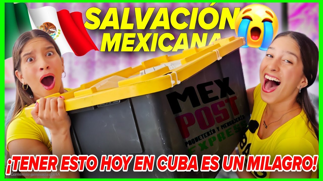 MEXICANO🇲🇽 NOS ENVÍA INVALUABLE AYUDA😭❤️ y en CUBA🇨🇺 lo ARRUINAN😰🐀 ¡YA NO AGUANTAMOS MÁS VIVIR ASÍ😥!