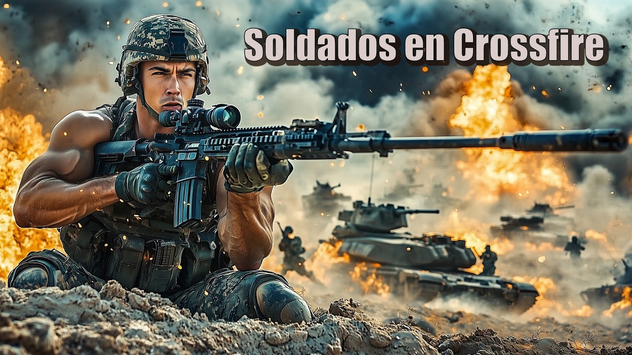 Soldados en Crossfire | Película de Acción Bélica | Completa en Español HD