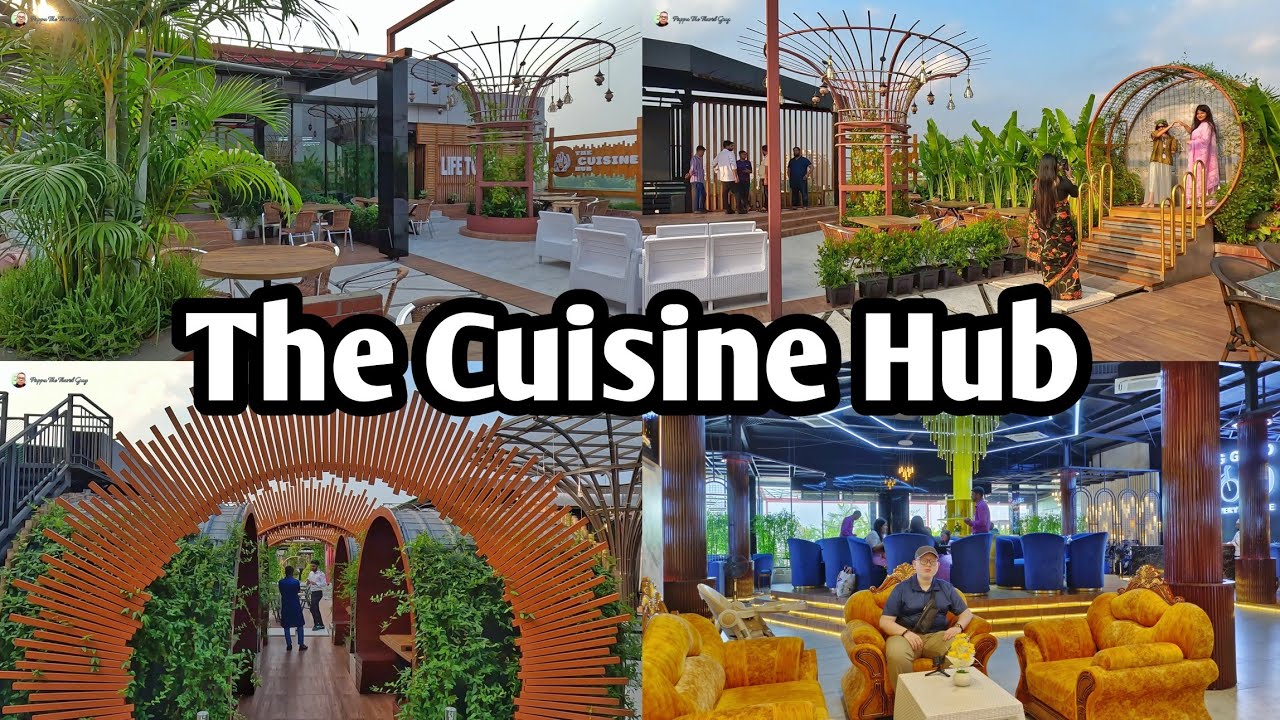 The Cuisine Hub | Rooftop Restaurant | Mirpur | 4K 60fps | Pappu The Travel Guy