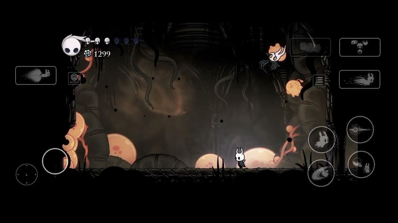 Defeating Broken vessel and getting Monarch wings  (Hollow Knight)