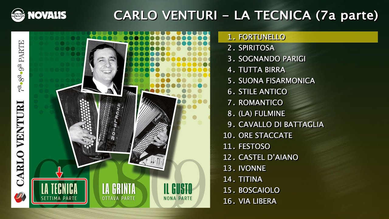 Carlo Venturi - La tecnica (7a parte) ALBUM COMPLETO - Audio ufficiale