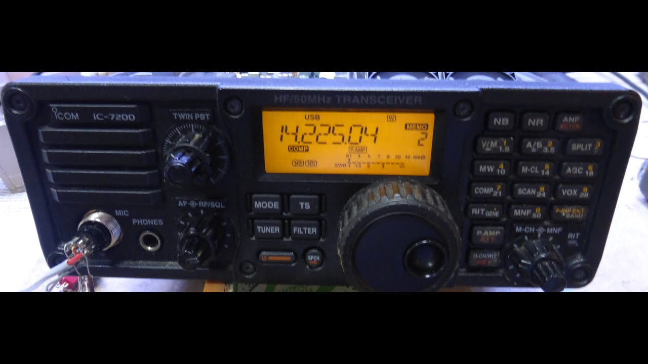 IC7200 pulses