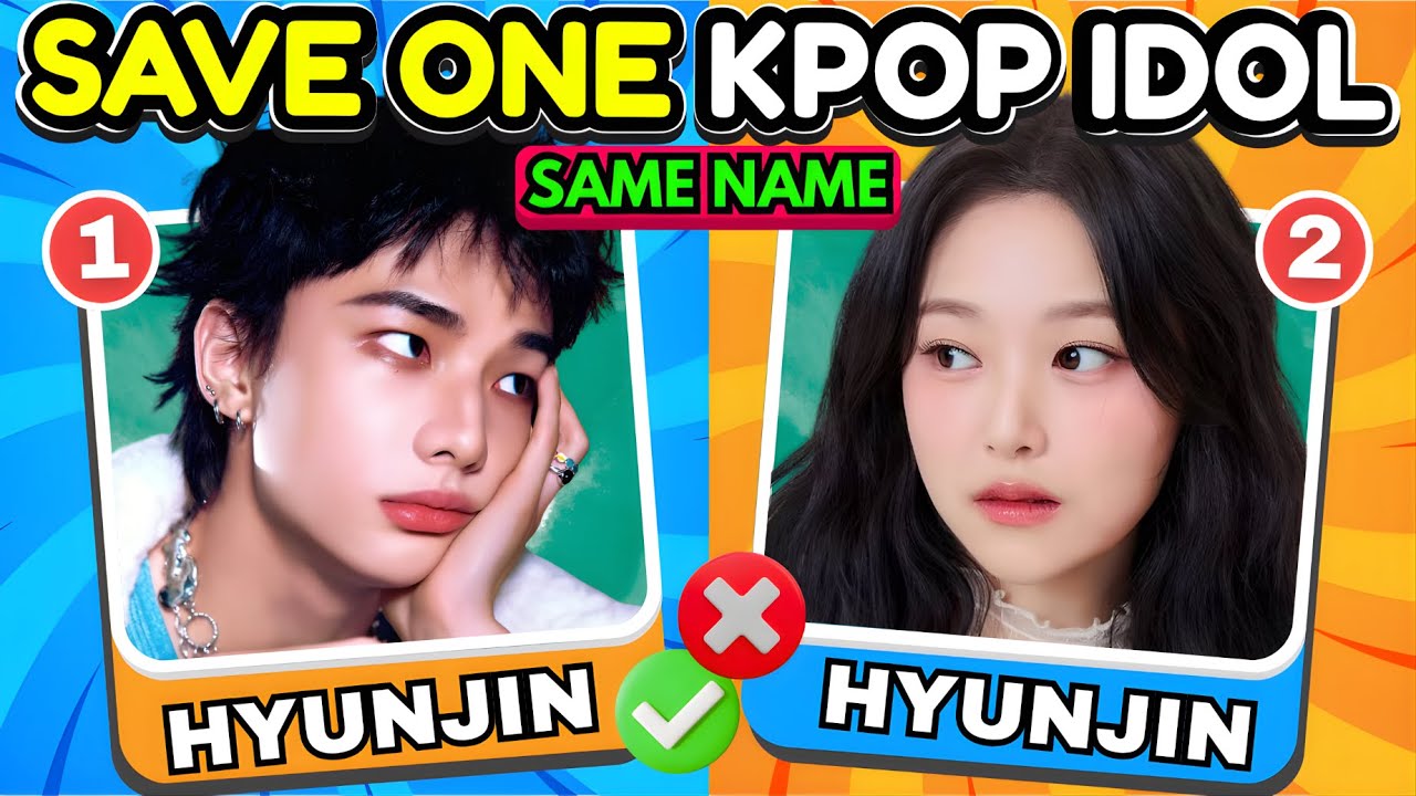 СПАСТИ ОДНОГО K-POP АЙДОЛА С ОДИНАКОВЫМ ИМЕНЕМ🔥Самый популярный айдол прямо сейчас | Викторина K-...