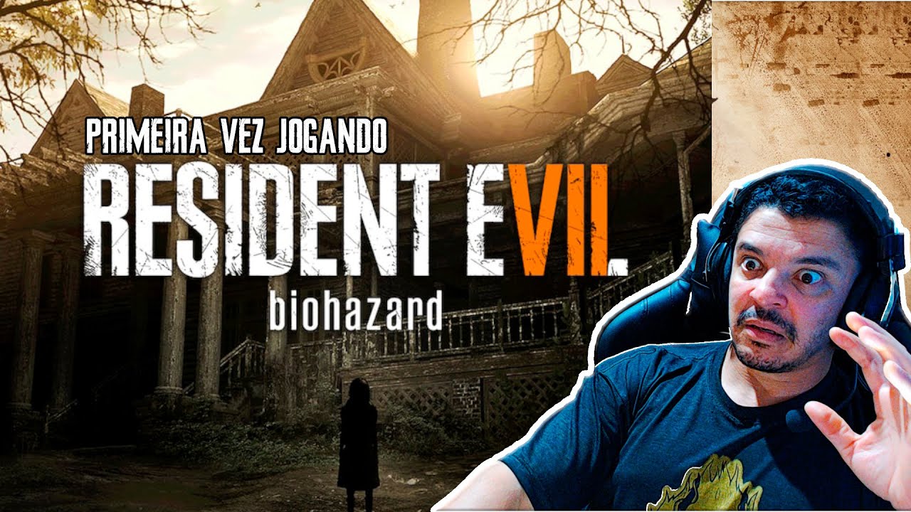 Minha Primeira Vez em Resident Evil 7 – Será que sobrevivo? - LIVE 3