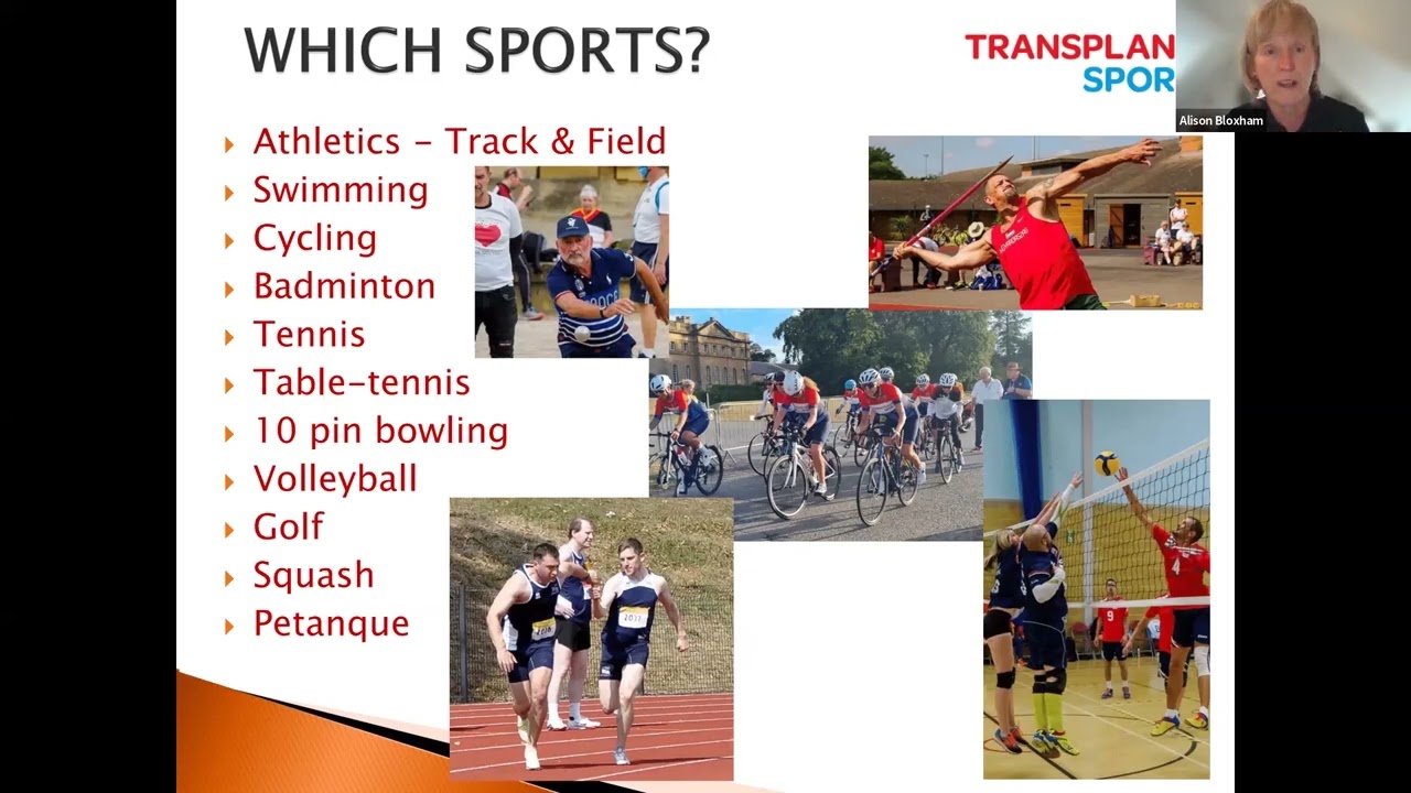 Transplant Sport: A Therapist's Opportunity | SST 2022 Webinar Series