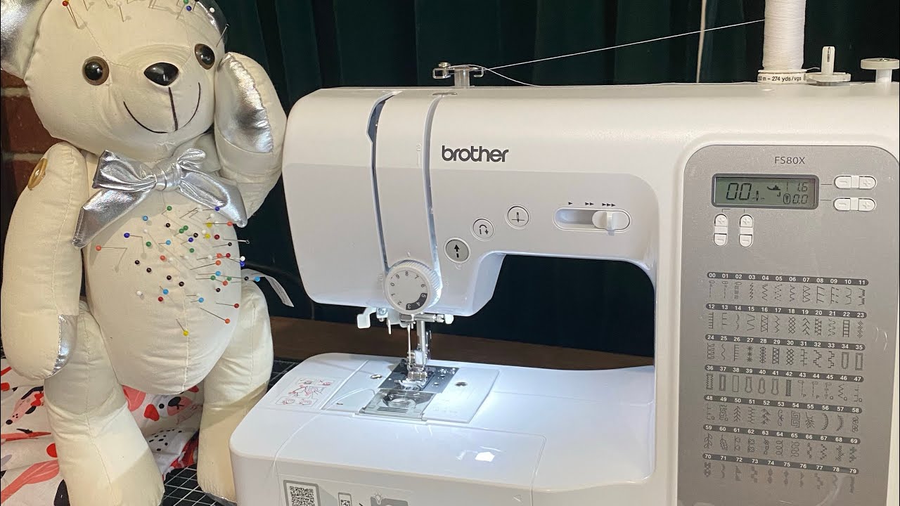 How to fill a bobbin with cotton on a brother FS80X sewing machine