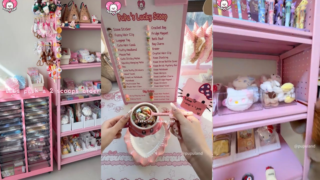 Packing aesthetic asmr stationery orders 💖🌸🛍