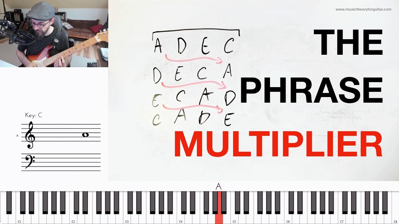 Turn Any 3 NOTES Into A Full Lead Phrase With This SIMPLE Trick [Improvisation]