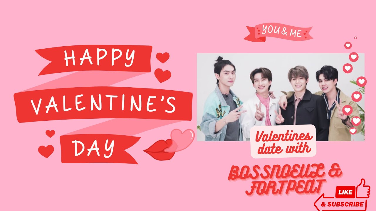 BOSSNOEUL/FORTPEAT  Valentines Vlog [Eng Sub]