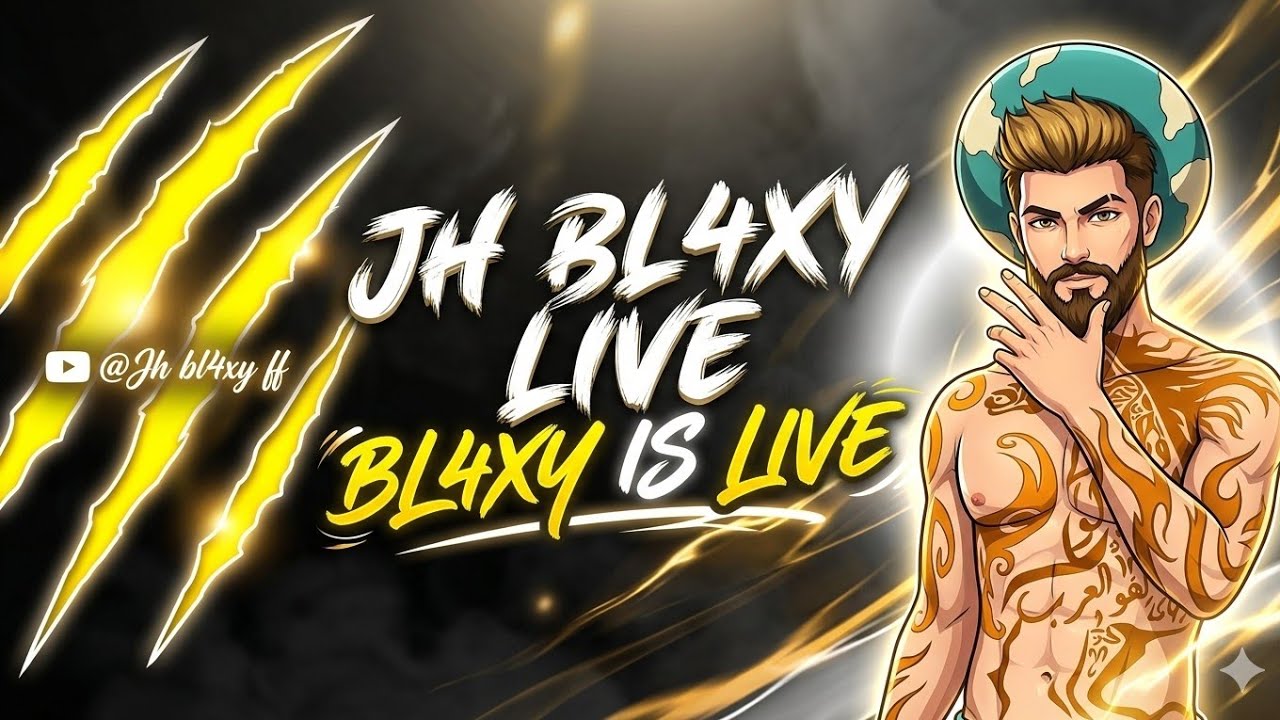 JH BL4XY FF is live free fire max live!