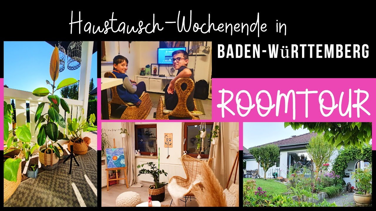XXL ROOMTOUR unseres neusten Hauses | Haustausch-Wochenende in Baden-W&uuml;rttemberg VLOG #2