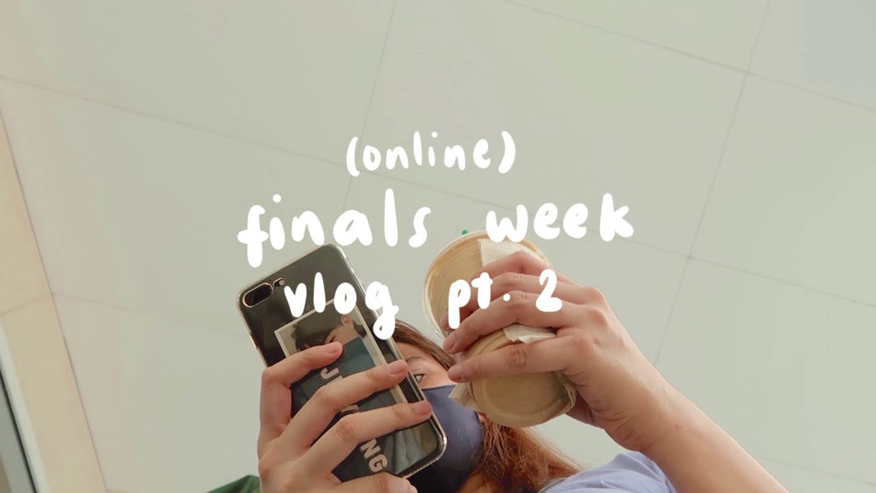 finishing year 1: online finals week pt. 2 🥑☕️ med school