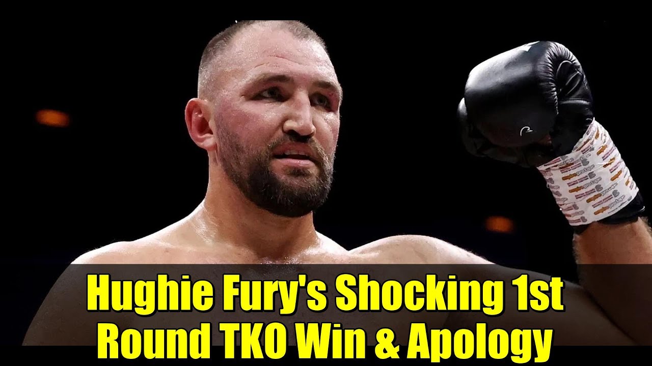 Hughie Fury's Shocking 1st Round TKO Win & Apology | Tyson Fury Cousin Returns to Boxing